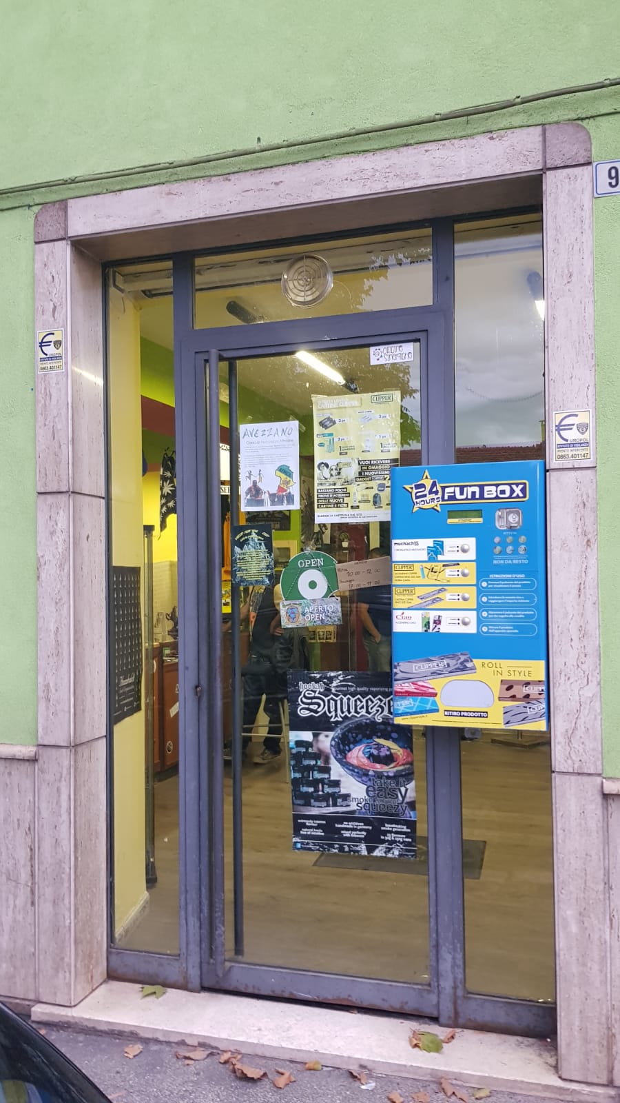 cannabis store avezzano